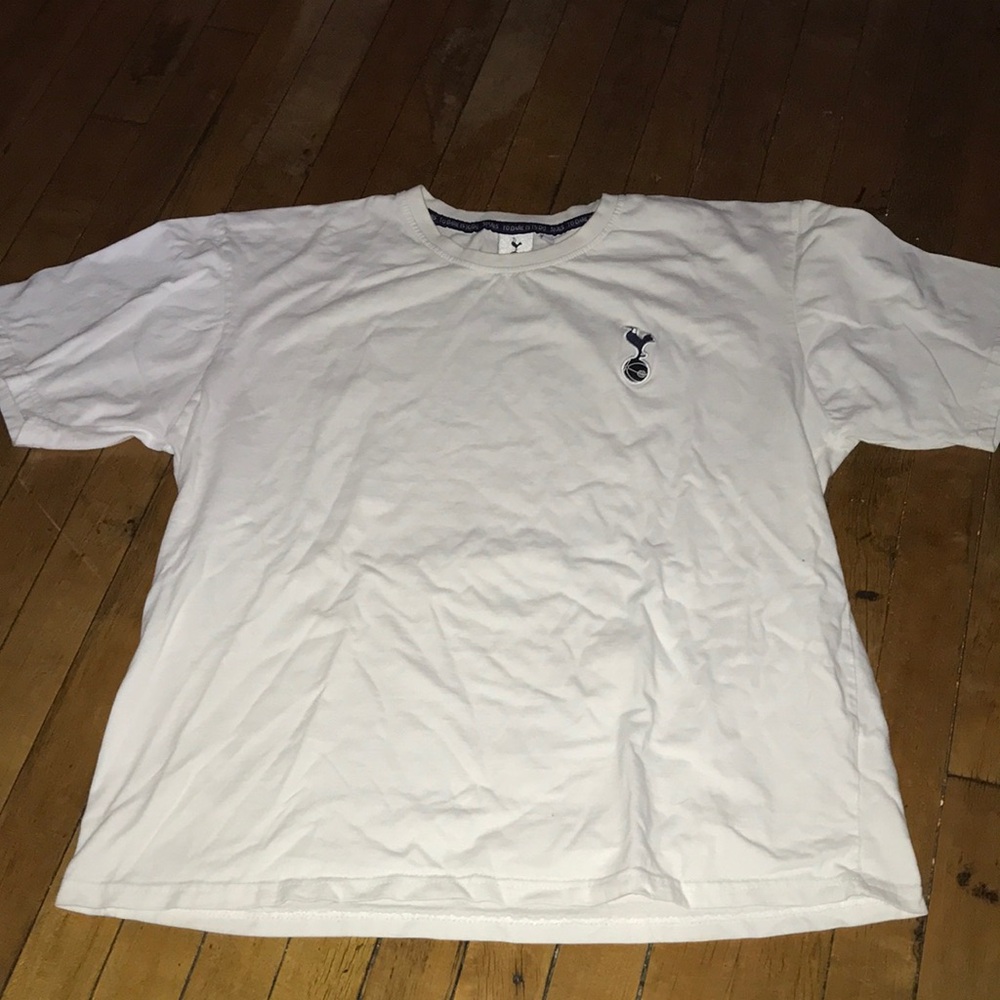 Tottenham Hotspur White Crewneck T-Shirt